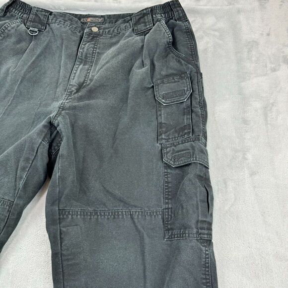 5.11 Tactical Cargo Pants Mens 38x30 Cotton Canvas Workwear Military Double Knee - Picture 9 of 16